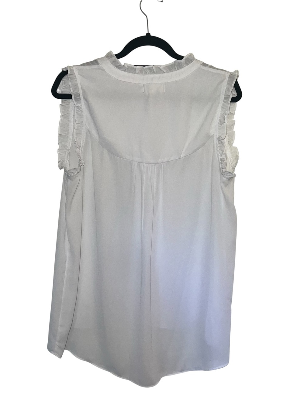 Everleigh Ruffled V-Neck High-Low Tank Top L - Picture 5 of 7